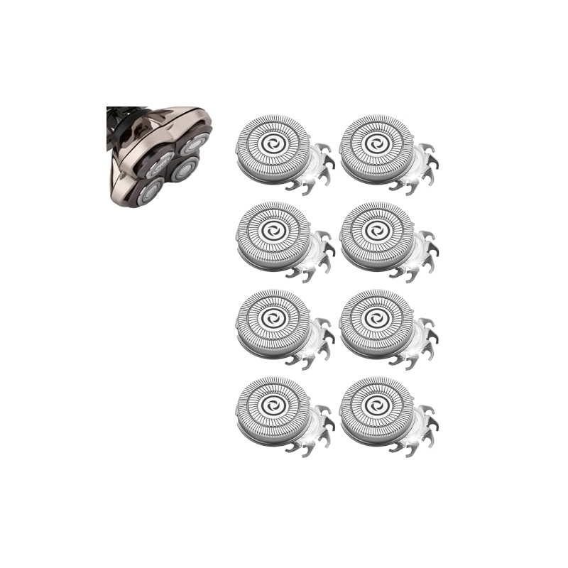 Replacement Blades for Skull Pitbull Gold PRO Razor Heads (Pack