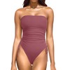 Yonique - Traje de baño de una pieza para mujer,
