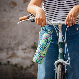 Quokka Solid with Holder Natural | Stainless Steel Thermal Bottle with Holder 630 ml