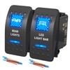 DaierTek LED Light Bar Rocker Switch and Rear Lights Rocker