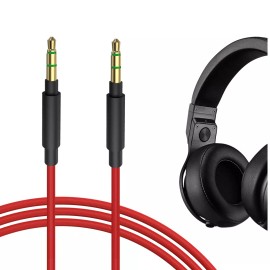 beats Geekria Audio Cable for Beats Studio Pro, Solo 4.0, Solo 3.0, Solo 2.0 (4 ft)