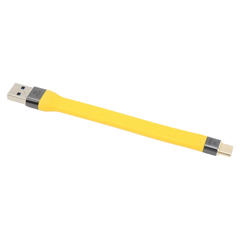 USB Male to Type C Male Cable 10Gbps 5A 13.8cm