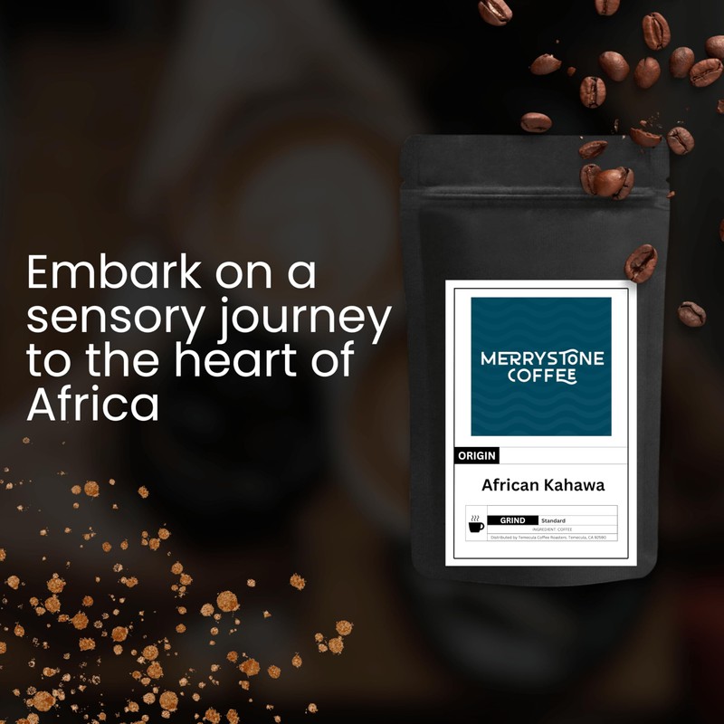 Merrystone Coffee African Kahawa 1 Lb Whole Bean