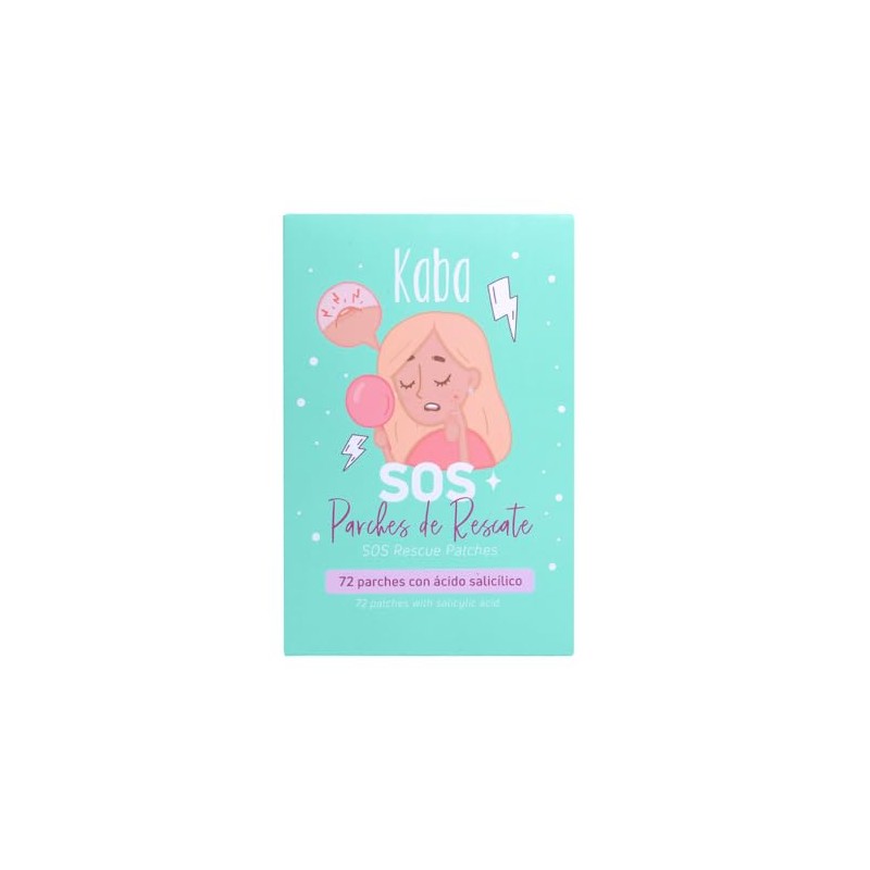 KABA BY D'LUCHI Parches de Rescate SOS Antiacné. Parches para