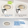 LANMU Hair Catcher for Bathtub Drain Net Holder with 100