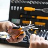 DEKOPRO 158 Piece Tool Set-General Household Hand Tool Kit,Auto Repair