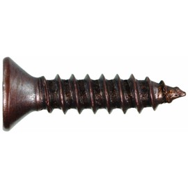 The Hillman Group 2851 6 x 5/8-Inch Flat Head Antique Copper Decorative Sheet Metal Screw (2 Packs of 40)