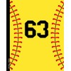 Softball Journal #63: College Ruled Composition Notebook | 110 Pages