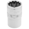 Draper 33644 12 Point Socket, 1/2" Drive, 11/16" AF ,