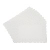 sourcing map 140pcs Paper Doilies, 13.8" x 9.8" Rectangle Lace