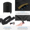 VANSHEIM Gas BBQ Cover,Kettle BBQ Cover Waterproof,Small Round BBQ Cover