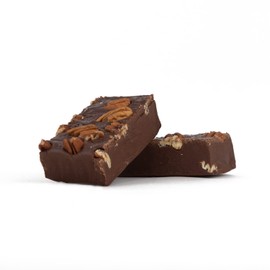 Uncle Butch's Fudge - Creamy and Smooth Chocolate Pecan - Delicious and Decadent Handcrafted Fudge (24oz)