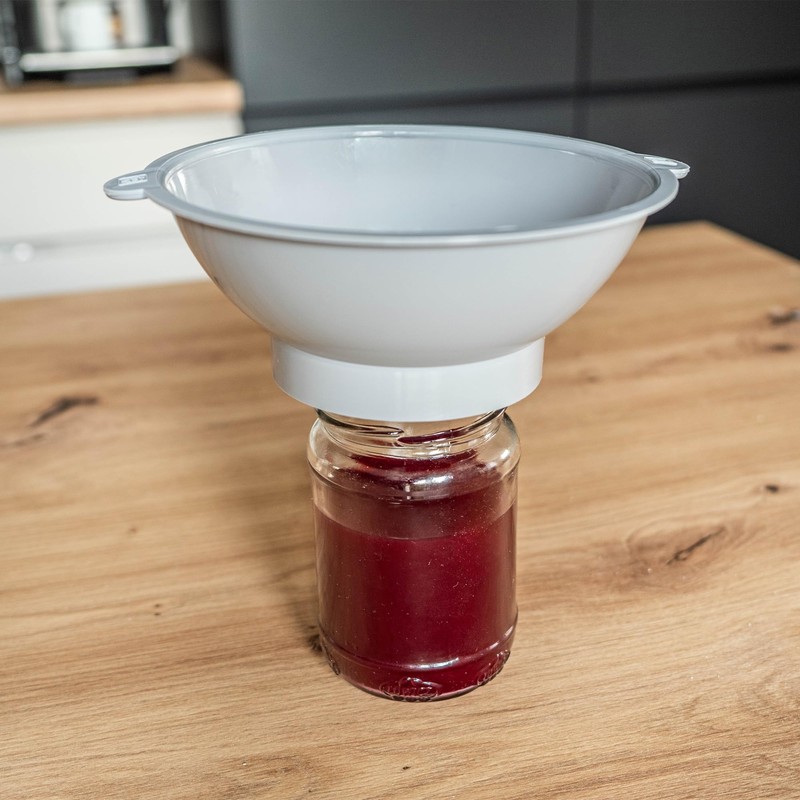 KADAX Plastic Jar Filler Funnel Funnel for Filling Mason Jars