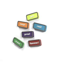 Trendform Expression Magnets Motivation (DE), Pack of 6, Assorted