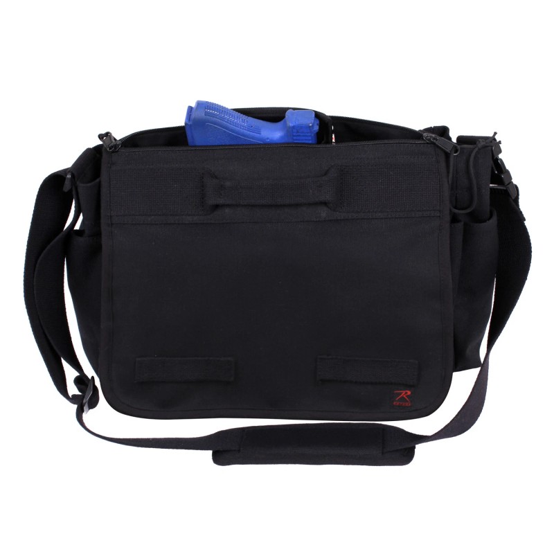 Rothco Concealed Carry Messenger Bag - Black