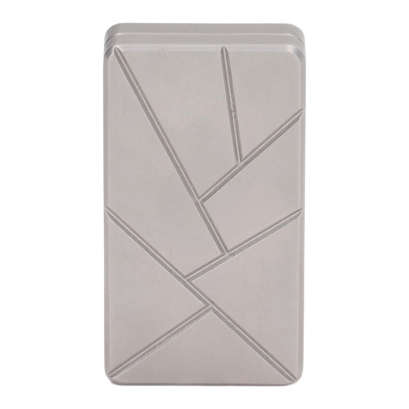 Magnetic Push Slider Computer Keyboard Printing Metal Fingertip Push Card