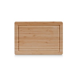 Zeller 25219 Bamboo Chopping Board 32 x 22 x 1.6 cm