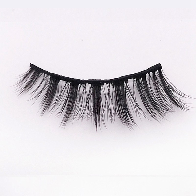 20pcs Magnetic 3D False Eyelashes Reusable Fluffy Magnetic Artficial Lashes