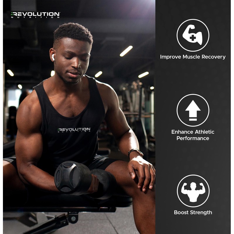 Revolution Nutrition Revolution Nutrition Creatine Monohydrate 1kg, Pure unflavoured, Increases