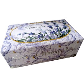 Saponificio Artigianale Fiorentino Moisturizing Italian Vegetable Soap 10.5 oz Made in Tuscany Italy (Lavender)