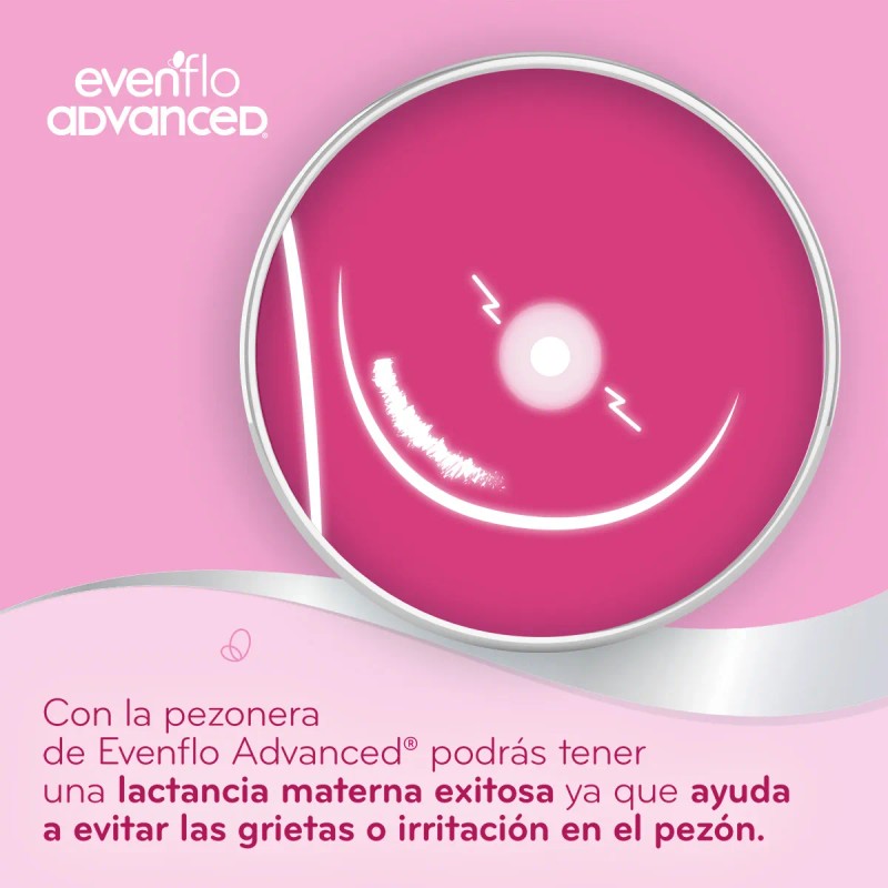 Pezoneras De Lactancia Con Estuche Evenflo 2 Piezas