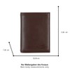 camel active Mens Wood Travel Accessory Wallet Brown, brown, S