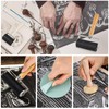 Pack of 3 Lino Print, Robust Pressure Roller with 1