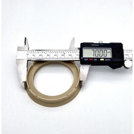 4x Centring Rings 70.0-54.1 I 70.0 to 54.1 Beige Centering Ring