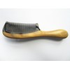 Myhsmooth Gb-yb-nt Handmade No Static Black Buffalo Horn Comb with