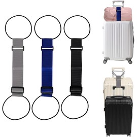Correas conectoras para equipaje Loooghom Luggage Strap-2 – 3 piezas ajustables y resistentes