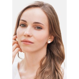 SOFIA MILANI - Women's Earrings 925 Silver - Mountain Stud Earrings, Sterling Silver, No Gemstone