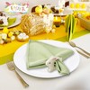 APTWOW Easter Napkin Rings Set of 6