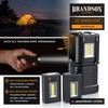 Brandson - LED camping lamp lantern - 2 removable torches
