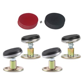 Adjustable Bed Frame, Anti Shake Adjustable Headboard Stopper, Bed Frame, Stabiliser with Thread, Anti-Shake Tool, Bed, Sofa Support (S About (28-44 mm))