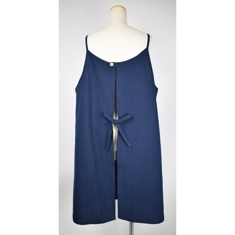 Berry Cami Apron, Stylish, Cute, Simple, Plain, Large Size, Made