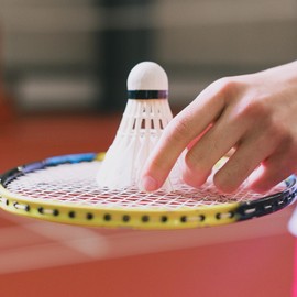 M METERXITY 2 Pack Badminton Racket Stringing Awl - Guide the String Through the Racquet Eyelets, Apply to Badminton Tennis Racket (Yellow)