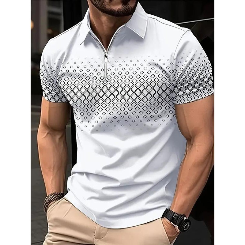 Performance Quarter Zip Golf Polo:_Pdd-Dlldxpl008_Xxl
