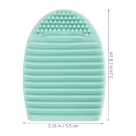 ABOOFAN Almohadilla Limpiadora de Maquillaje de Silicona para Limpieza de Brochas de Belle