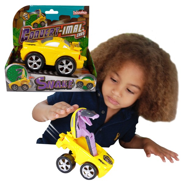 Convertimal Cars - Snake from Deluxebase. Transformer Toy Cars and