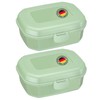 Westmark 235222EM Snack Boxes Maxi 935 ml Polypropylene Green Pack