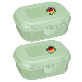Westmark 235222EM Snack Boxes Maxi 935 ml Polypropylene Green Pack of 2