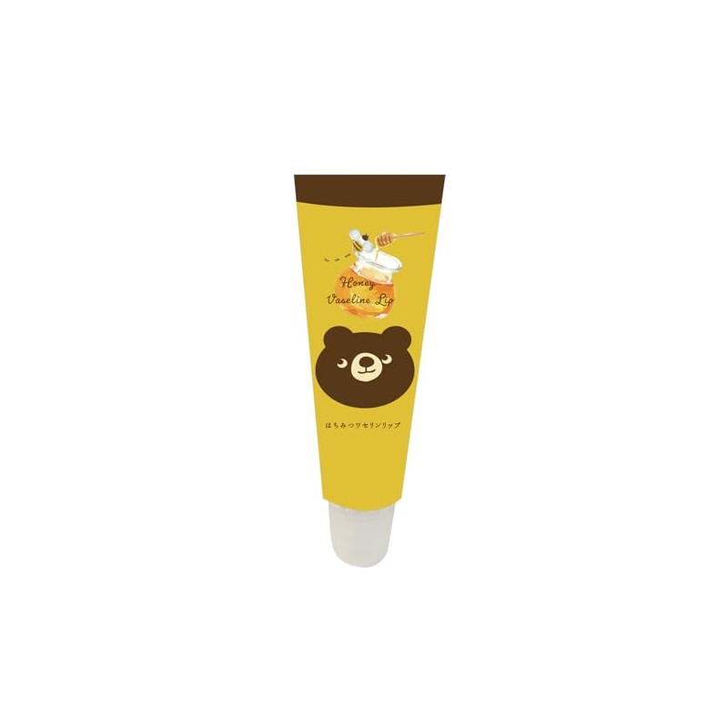 Honyarado Hatchy Honey Vaseline Lip, Yellow, Size: Approx. 3.5 x