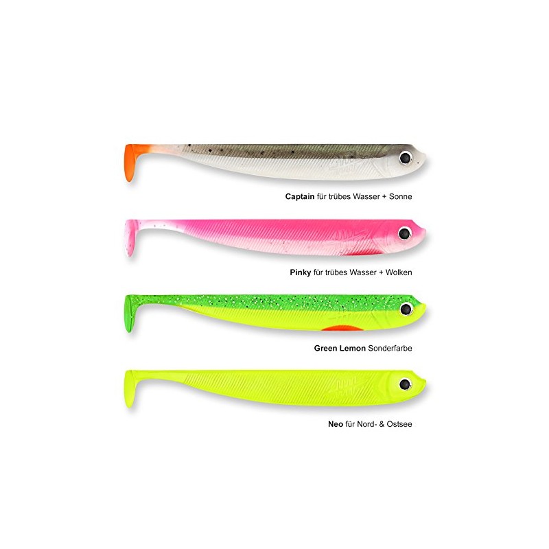 Lieblingsköder Rubber Fishing Bait for Perch Zander Pike 12.5 cm,