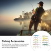 11 Pcs Simulation Minnow Lure Plastic Fishing Bait Fishing Accessories