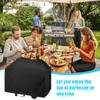 Zueyen Barbecue Cover Weatherproof 420D, Oxford Fabric Gas Grill Cover,