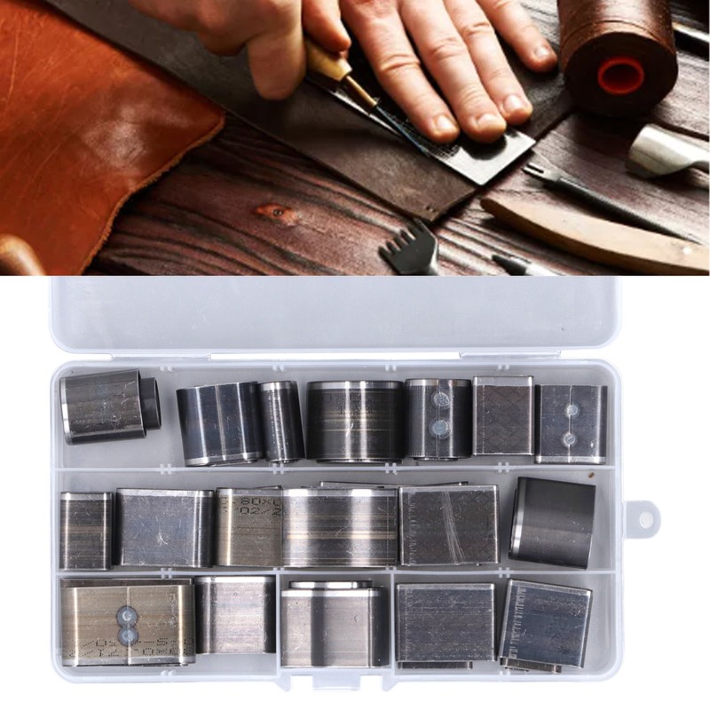 52Pcs Hollow Punch Cutter Set High Speed Steel Practical Leather