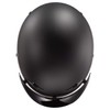 LS2 Helmets Bagger Motorcycle Half Helmet (Matte Black - Medium)