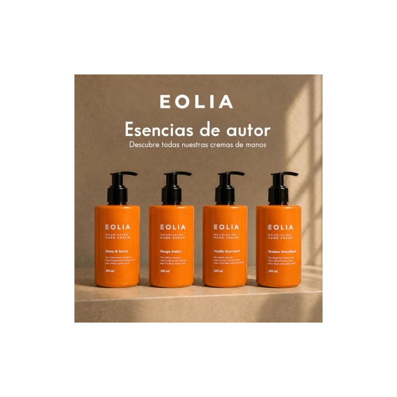 Crema para Manos, Rouge Ambre, Ámbar, No Grasosa, 300 ml