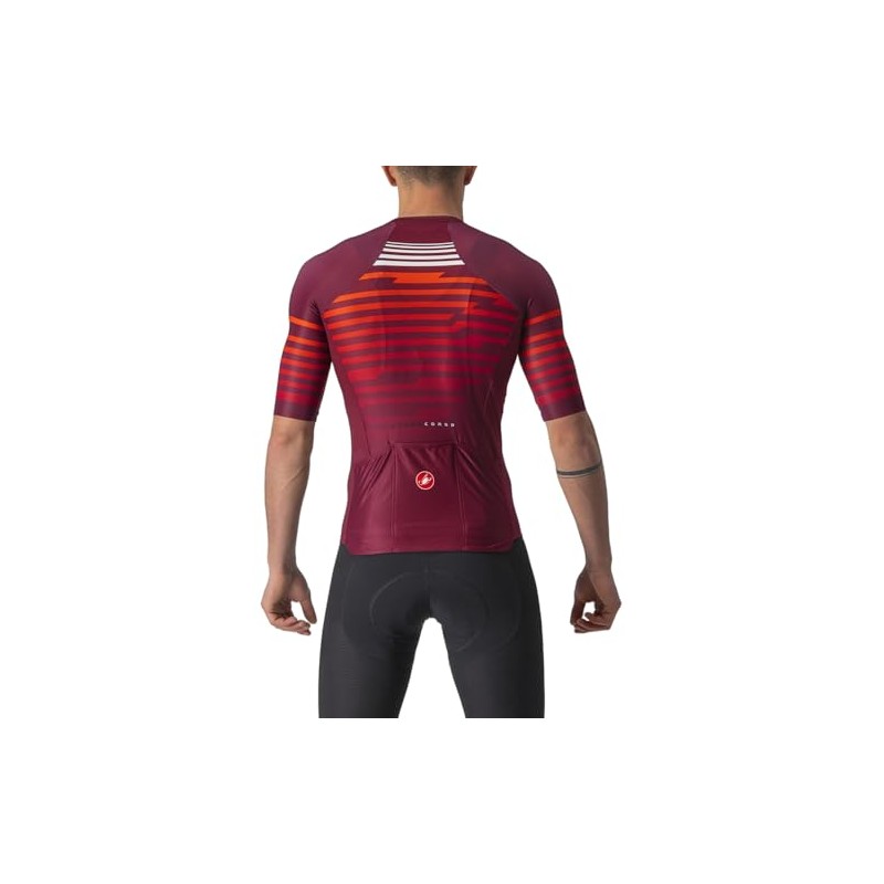 Castelli 4522015-421 Climber's 3.0 SL Jrs Maglia Lunga Bordeaux/Red 3XL