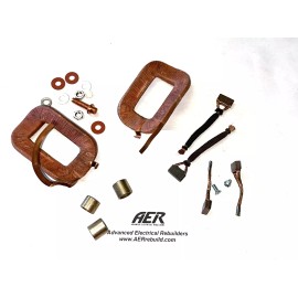 Autolite 1946 Packard Autolite MAW-4024 Starter 12 Volt Conversion Rebuild Kit Field Coil